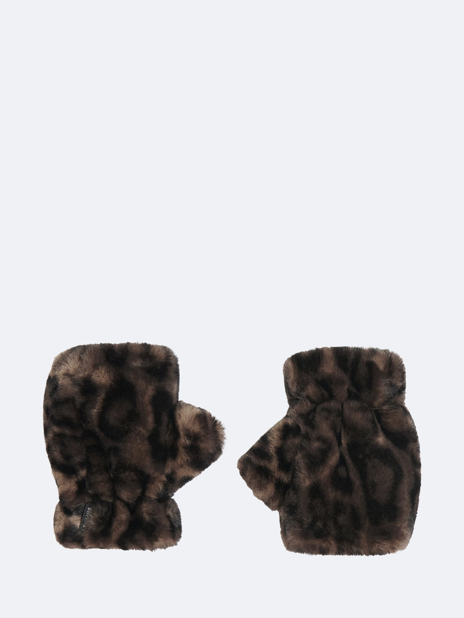 Today Only Discount Best Deal Alert Ariel Dark Leopard Fingerless Gloves