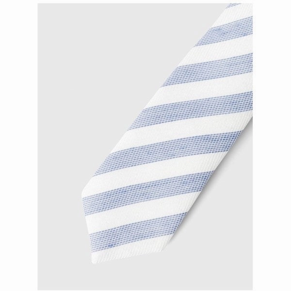 Hot Savings Alert Name It Chambray Blue White Balucas Tie