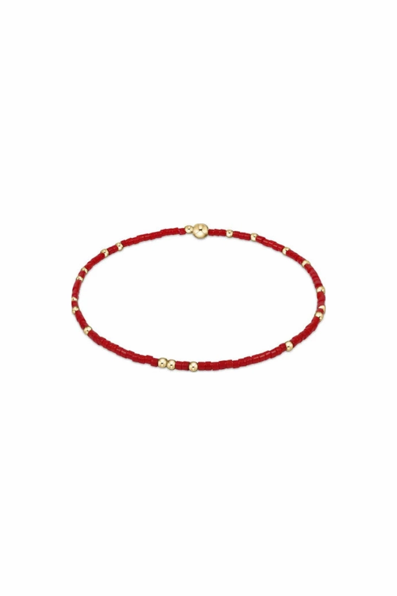 Hot Price Drop Gameday Hope Unwritten Bracelet - Bright Red