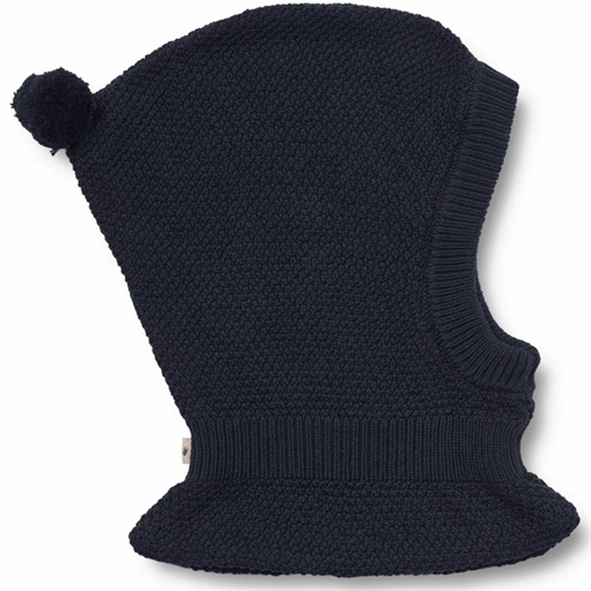 Steal the Deal Now Wheat Balaclava Knitted Pomi Navy