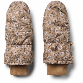Online Exclusive Steal Shop Today & Save Wheat Caramel Anemones Puffer Mittens Jazz