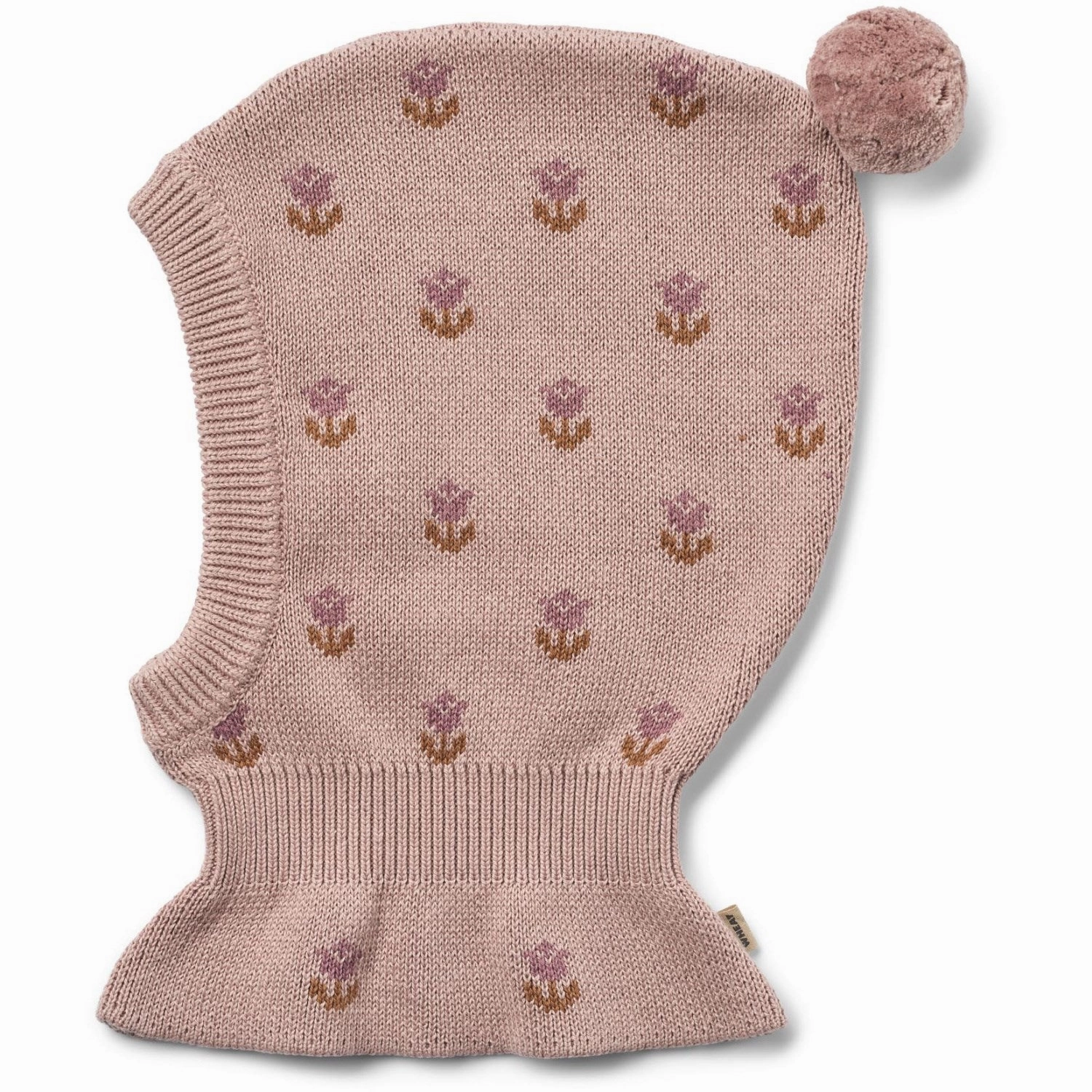 Wheat Dry Rose Knitted Balaclava Sessie Limited Offer Alert