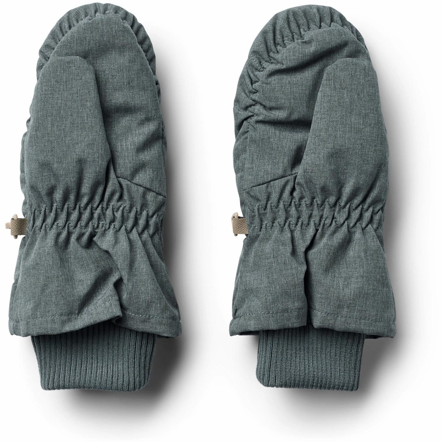Wheat Ink Melange Puffer Mittens Jazz Best Seller Discount