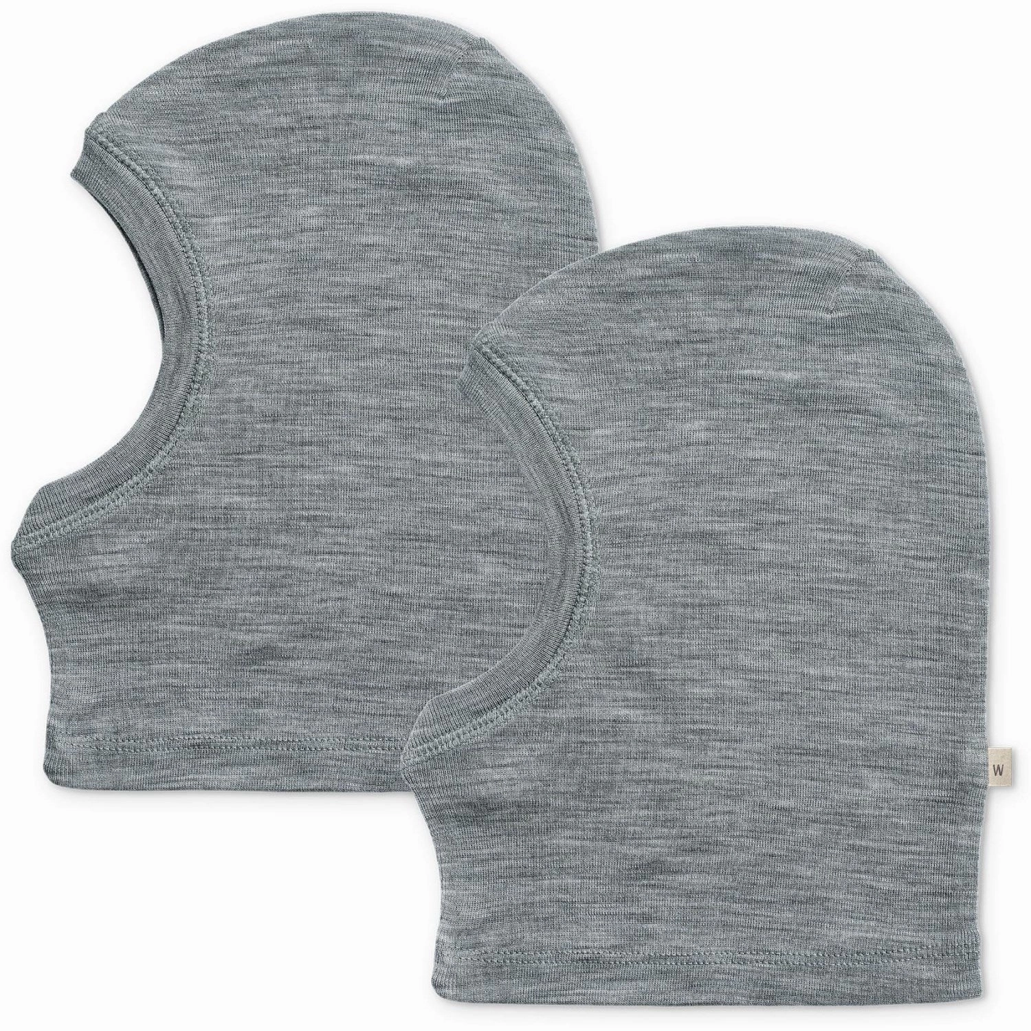 Instant Hot Deal Wheat Melange Grey 2 Wool Balaclava Kim