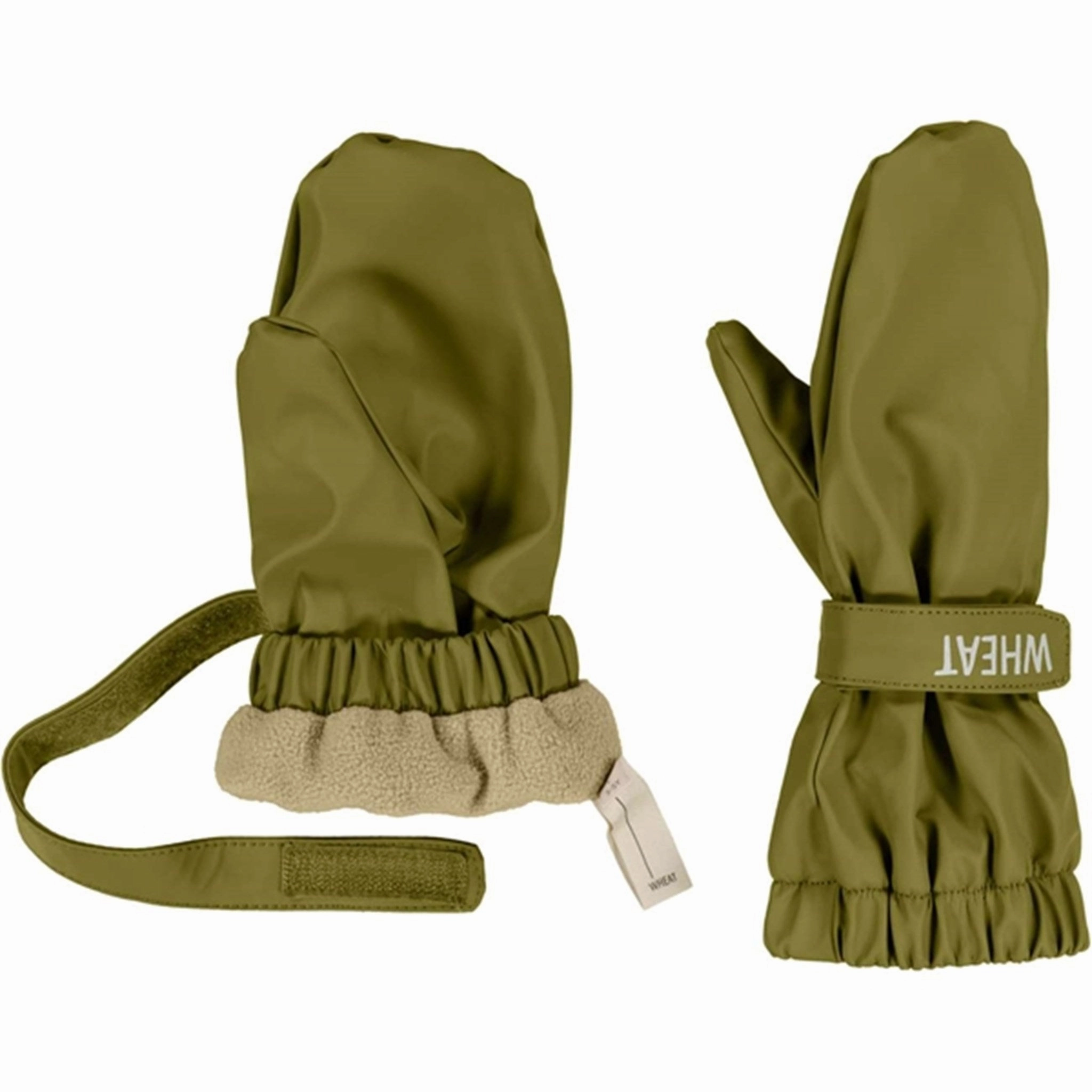 Wheat Mittens Rain Rily Heather Green Limited Time Steal