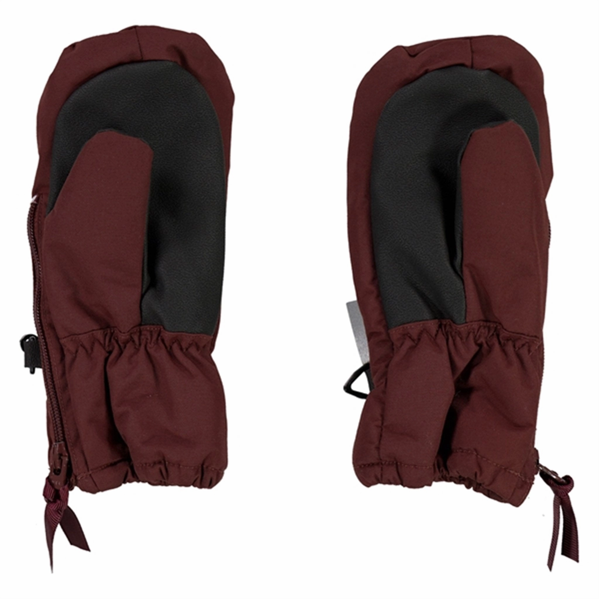 Save Today Only Must-Have Deal Wheat Mittens Technical Zipper Maroon