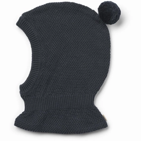 Special Savings Today Wheat Navy Knitted Balaclava Pomi