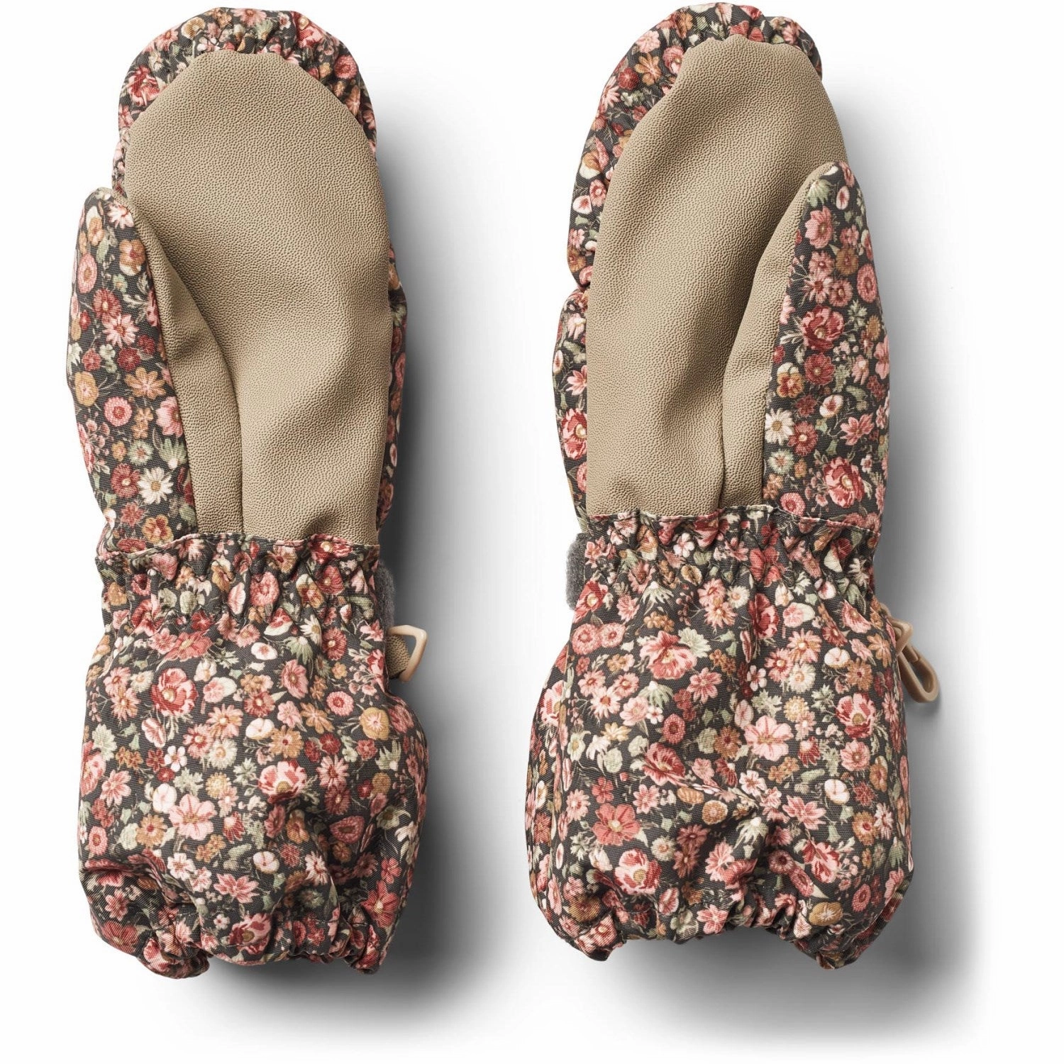 Wheat Raven Wild Flowers Mittens Tech New Arrival Discount