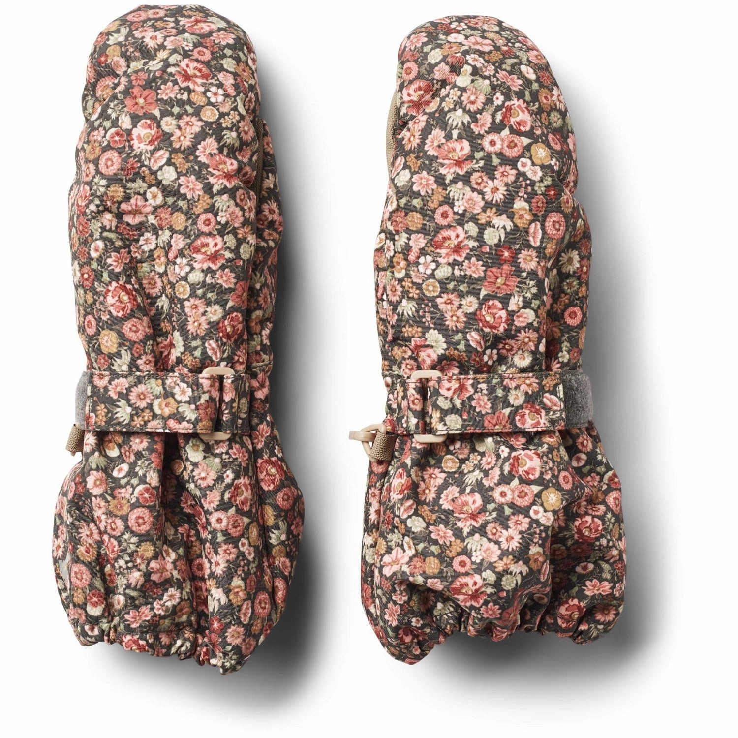 Weekend Sale Special Special Offer Inside Wheat Raven Wild Flowers Mittens Tech