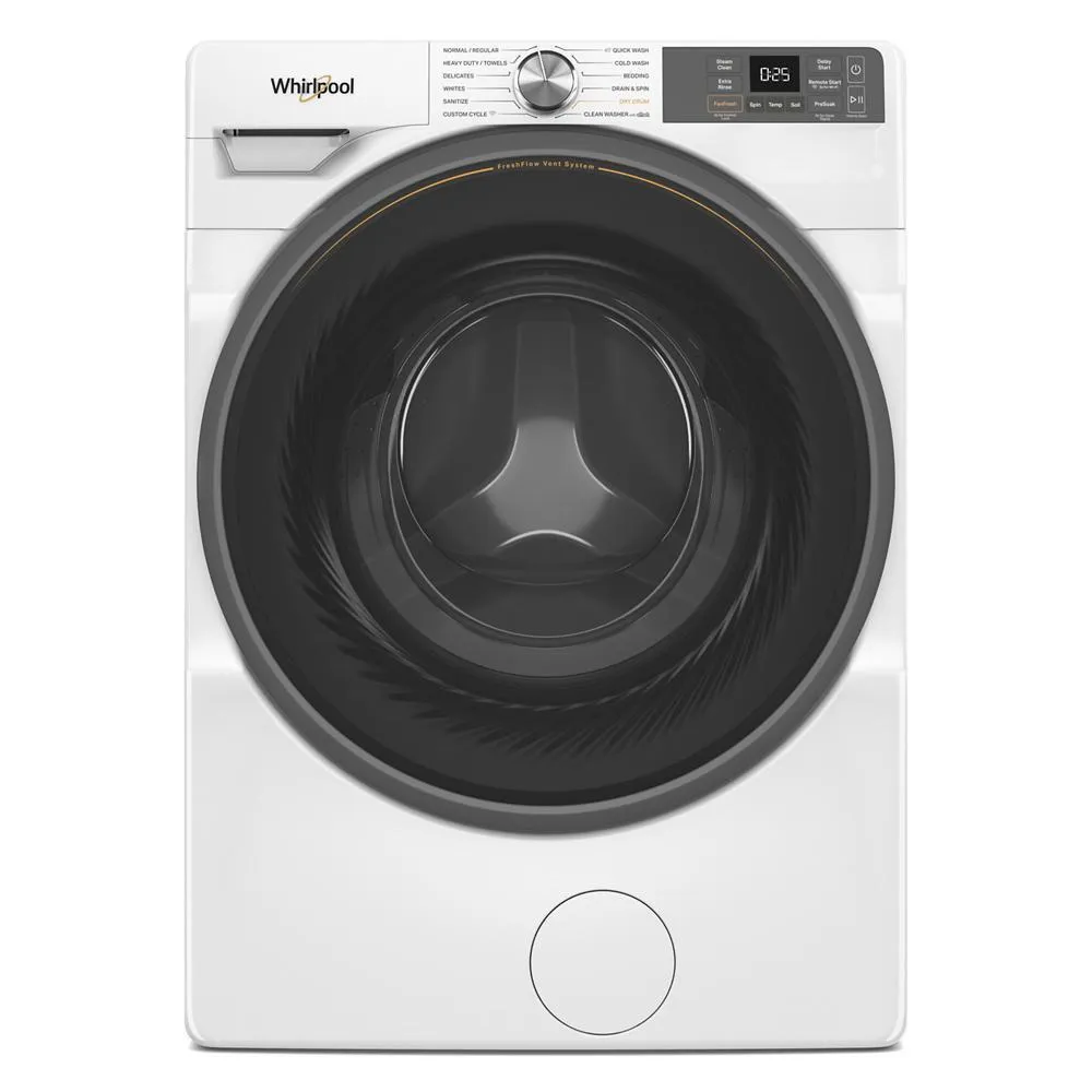 Whirlpool WFW5720RW 4.5 Cu. Ft. Smart Front Load Energy Star? Washer With Freshflow&#8482; Vent System