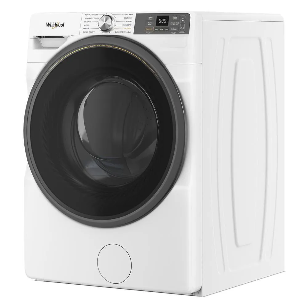 Whirlpool WFW5720RW 4.5 Cu. Ft. Smart Front Load Energy Star? Washer With Freshflow&#8482; Vent System