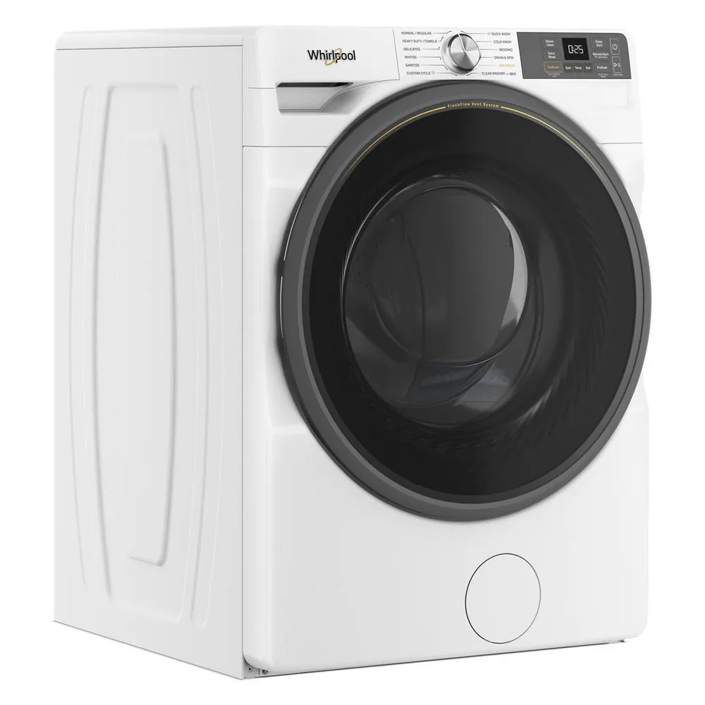 Whirlpool WFW5720RW 4.5 Cu. Ft. Smart Front Load Energy Star? Washer With Freshflow&#8482; Vent System