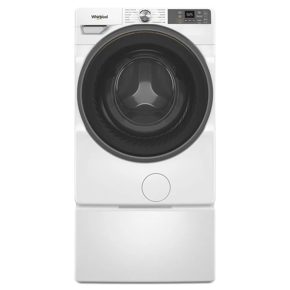 Whirlpool WFW5720RW 4.5 Cu. Ft. Smart Front Load Energy Star? Washer With Freshflow&#8482; Vent System