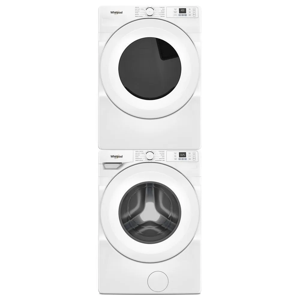 Whirlpool WGD4720RW 7.4 Cu. Ft. Smart Front Load Energy Star Gas Dryer With Quick Dry Cycle