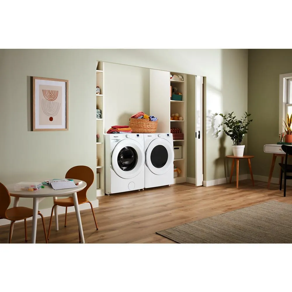 Whirlpool WGD4720RW 7.4 Cu. Ft. Smart Front Load Energy Star Gas Dryer With Quick Dry Cycle