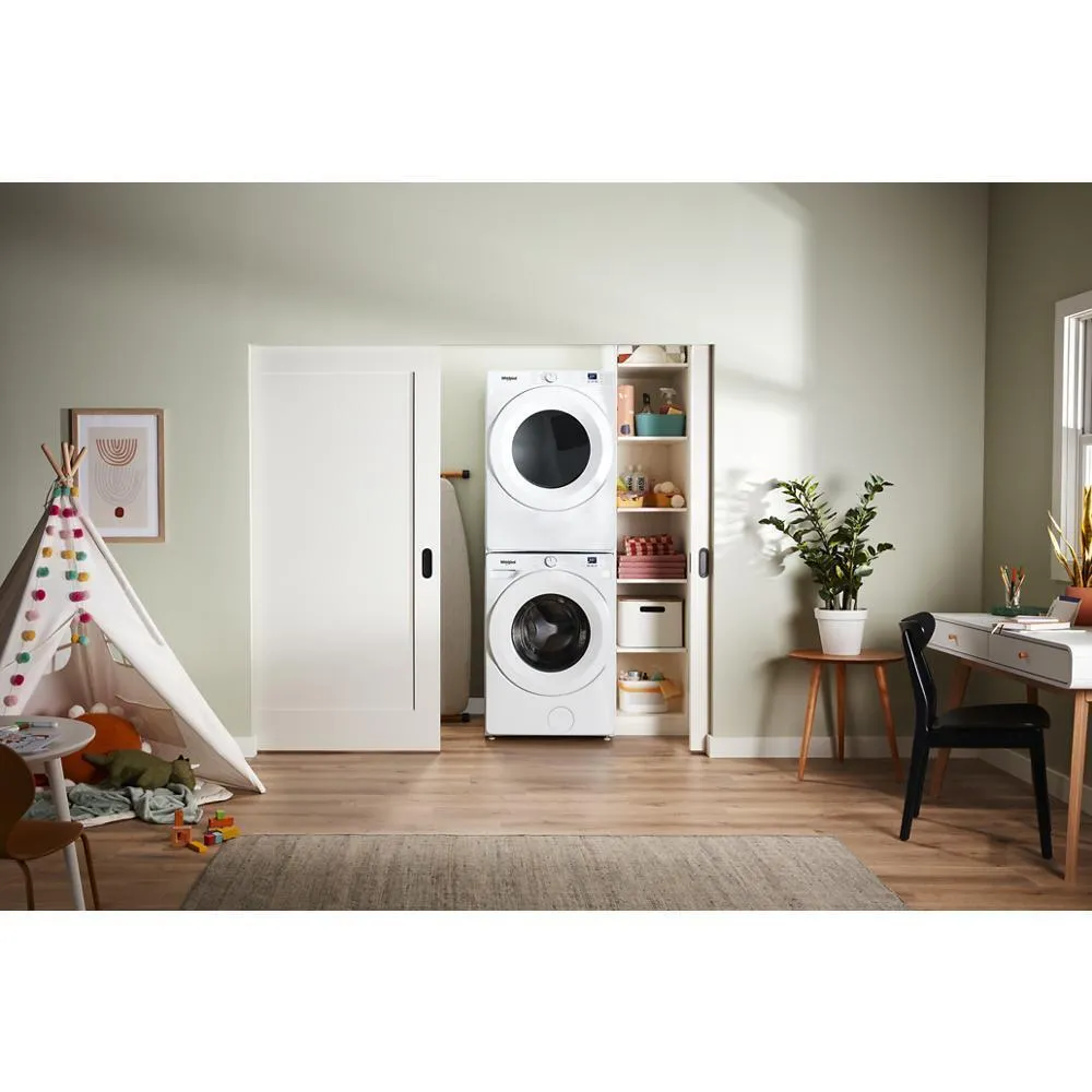 Whirlpool WGD4720RW 7.4 Cu. Ft. Smart Front Load Energy Star Gas Dryer With Quick Dry Cycle