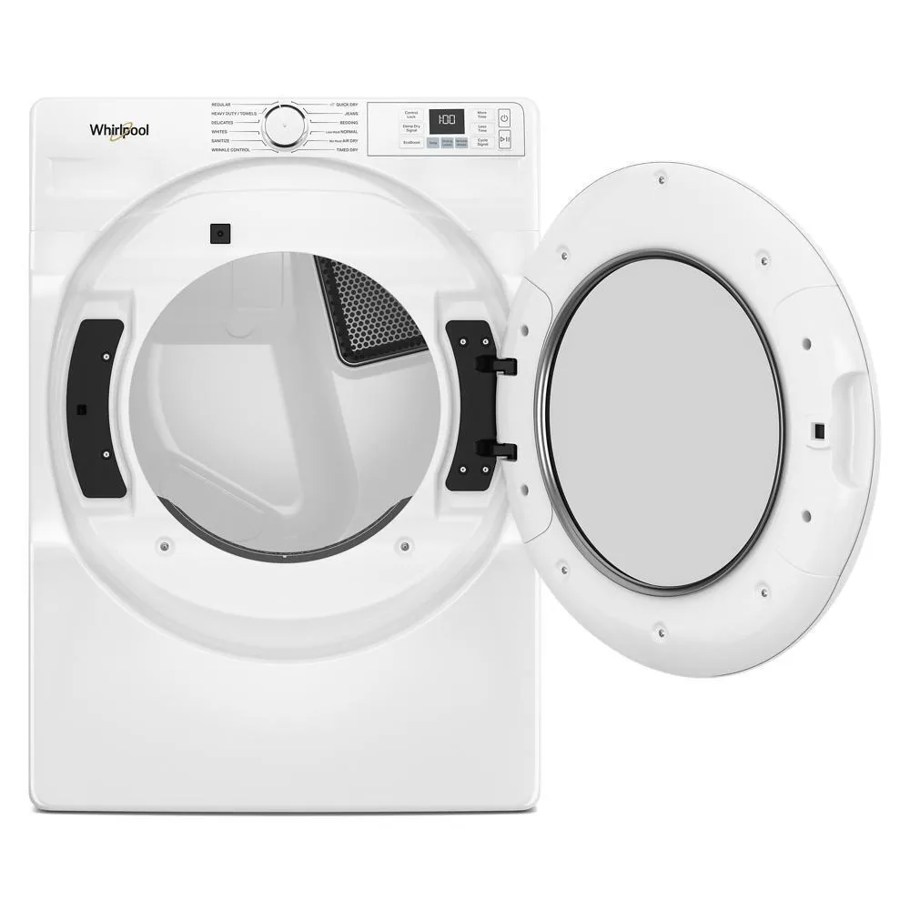 Whirlpool WGD4720RW 7.4 Cu. Ft. Smart Front Load Energy Star Gas Dryer With Quick Dry Cycle