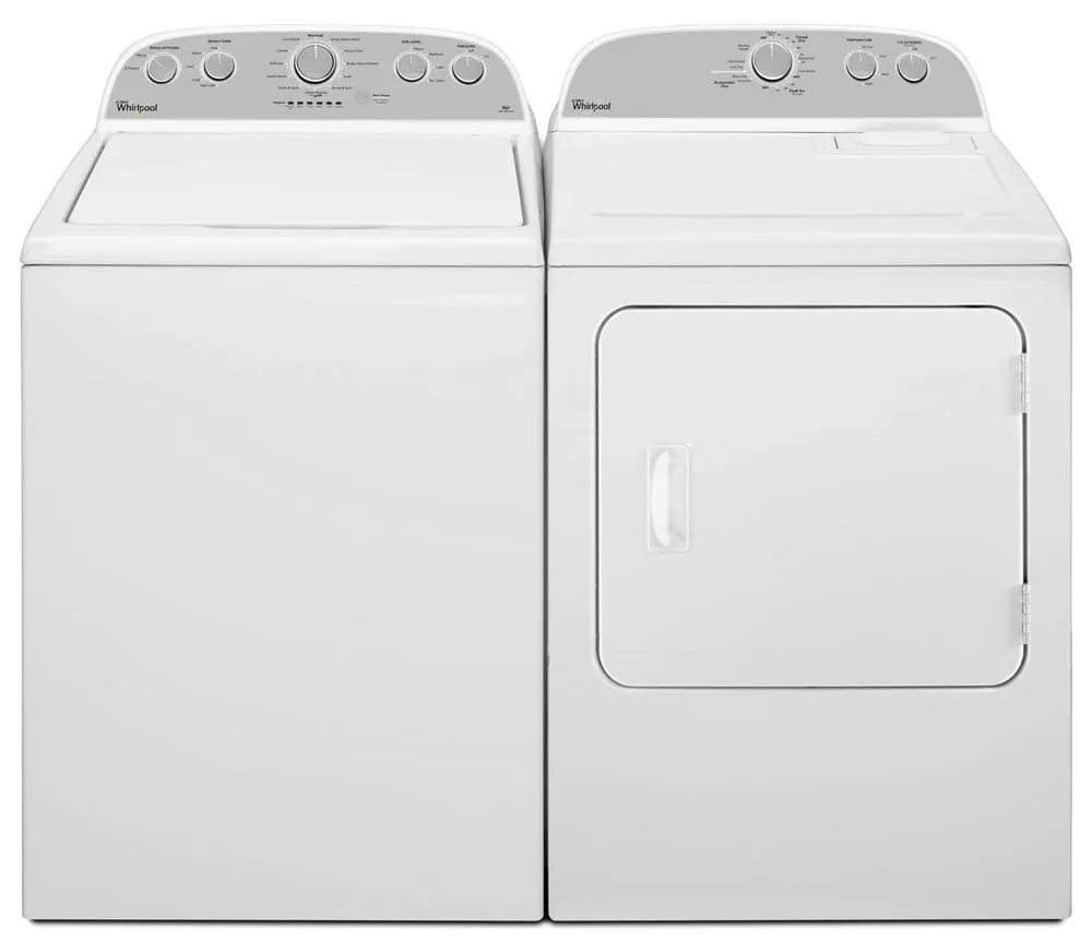 Whirlpool WGD4985EW 5.9 Cu.Ft Top Load Gas Dryer With Autodry Drying System