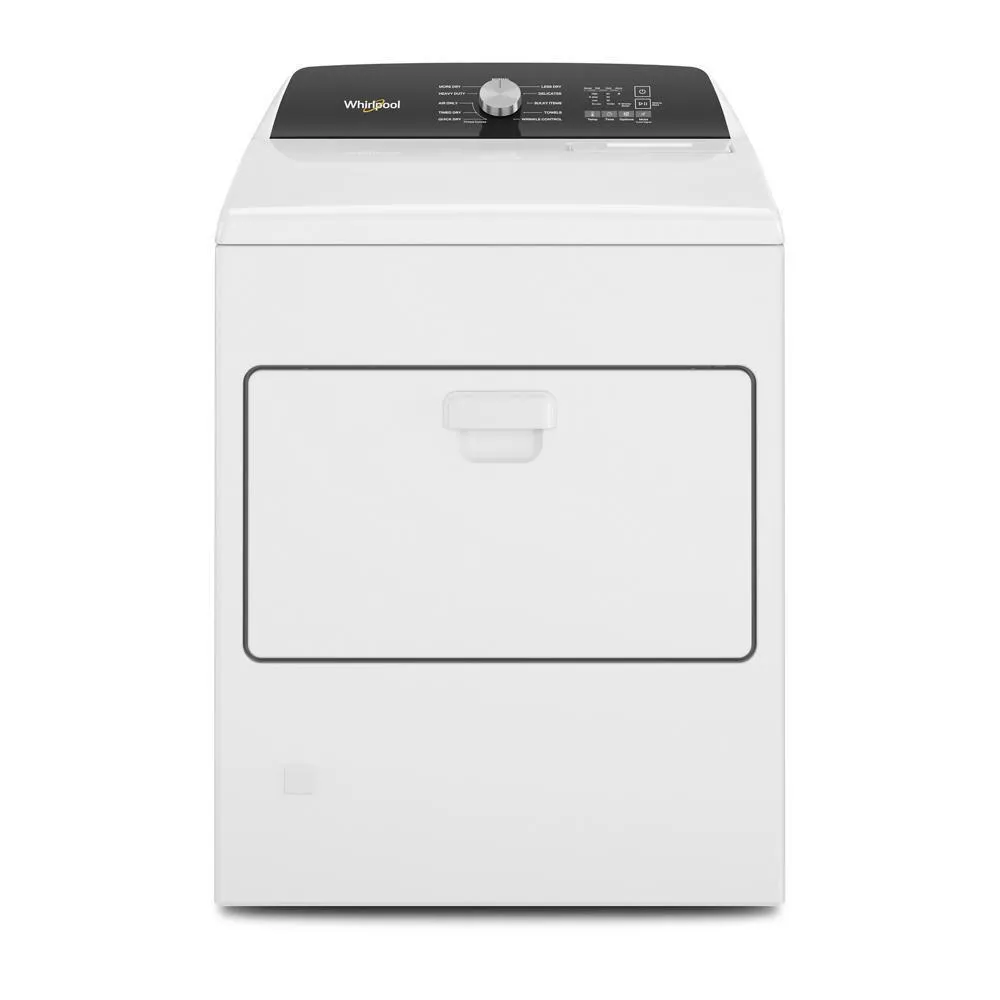 Whirlpool WGD500RLW 7.0 Cu. Ft. Long Vent Gas Moisture Sensing Dryer