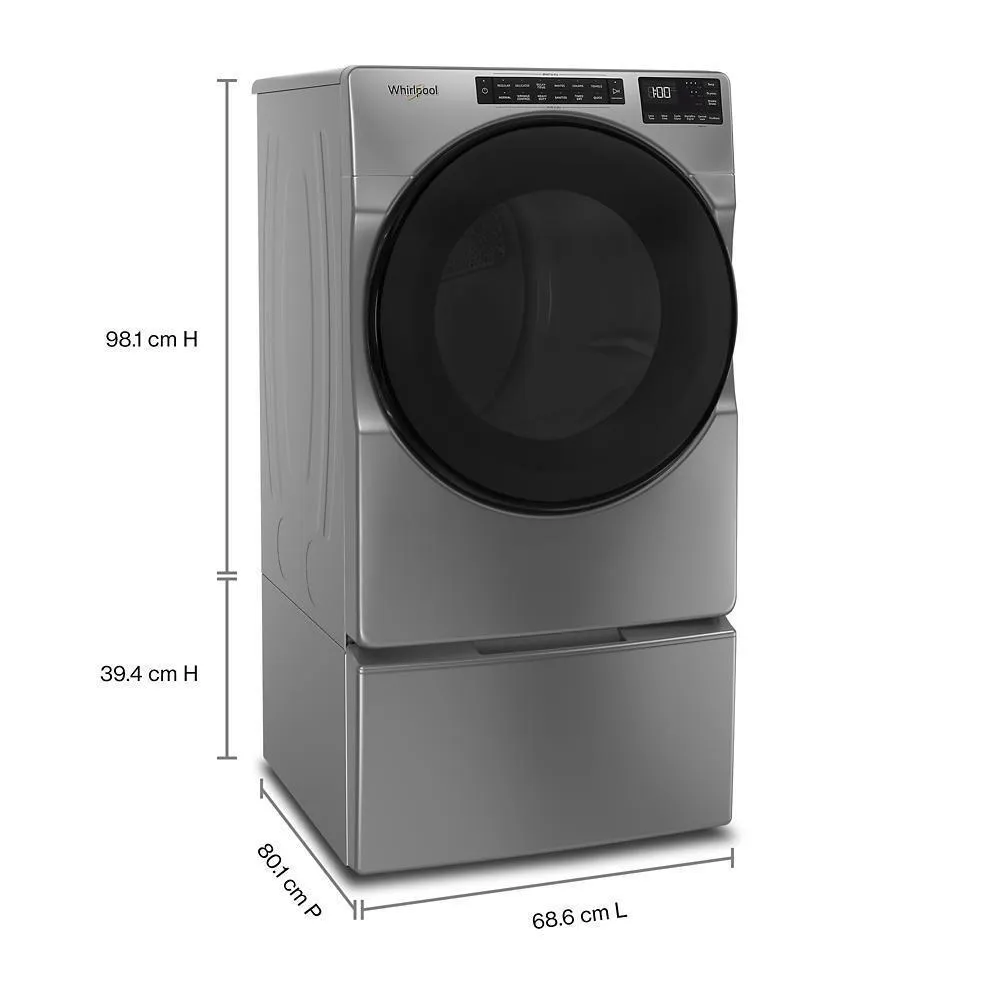 Whirlpool WGD5605MC 7.4 Cu. Ft. Gas Wrinkle Shield Dryer