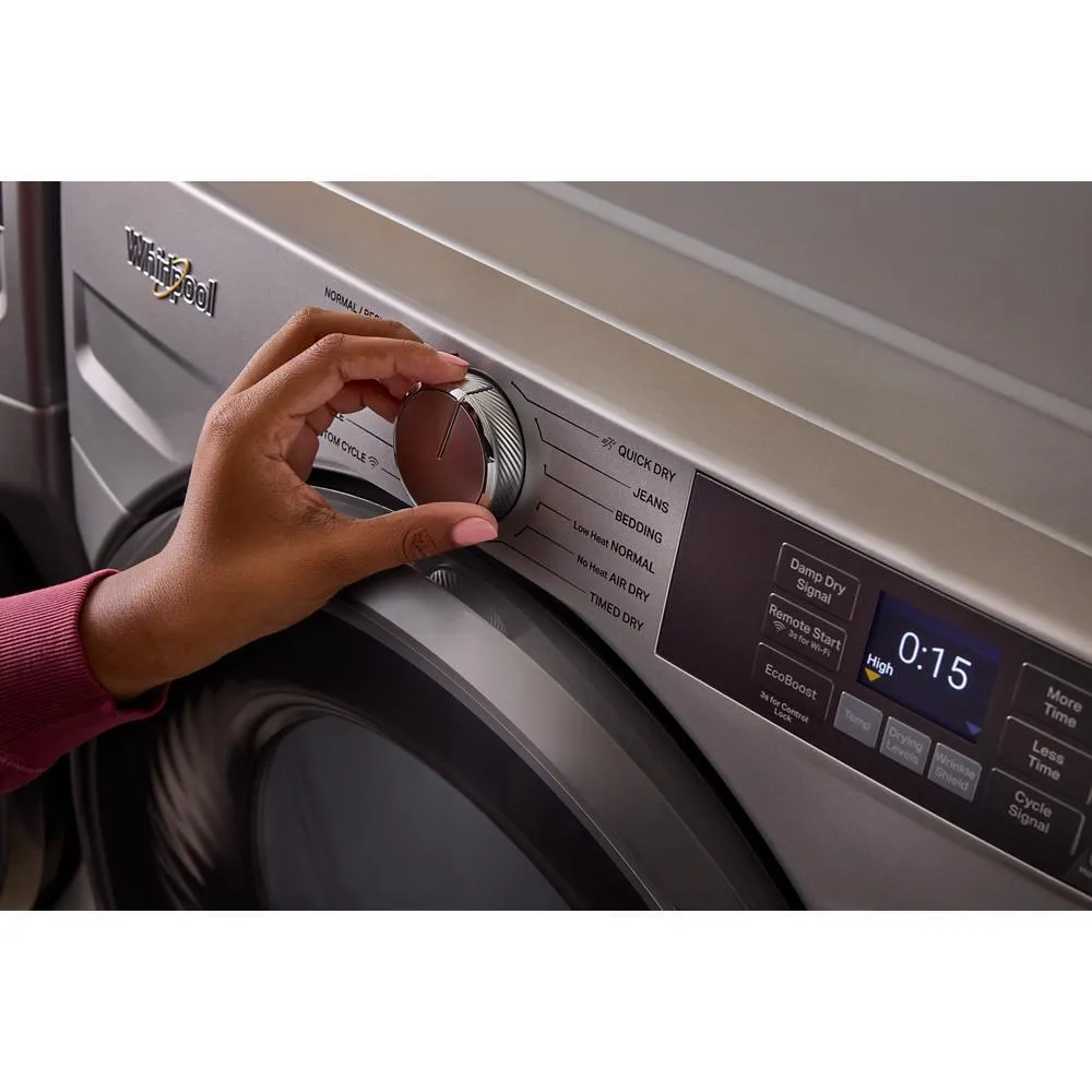 Whirlpool WGD5720RR 7.4 Cu. Ft. Smart Front Load Energy Star Gas Dryer With Wrinkle Shield&#8482; Option