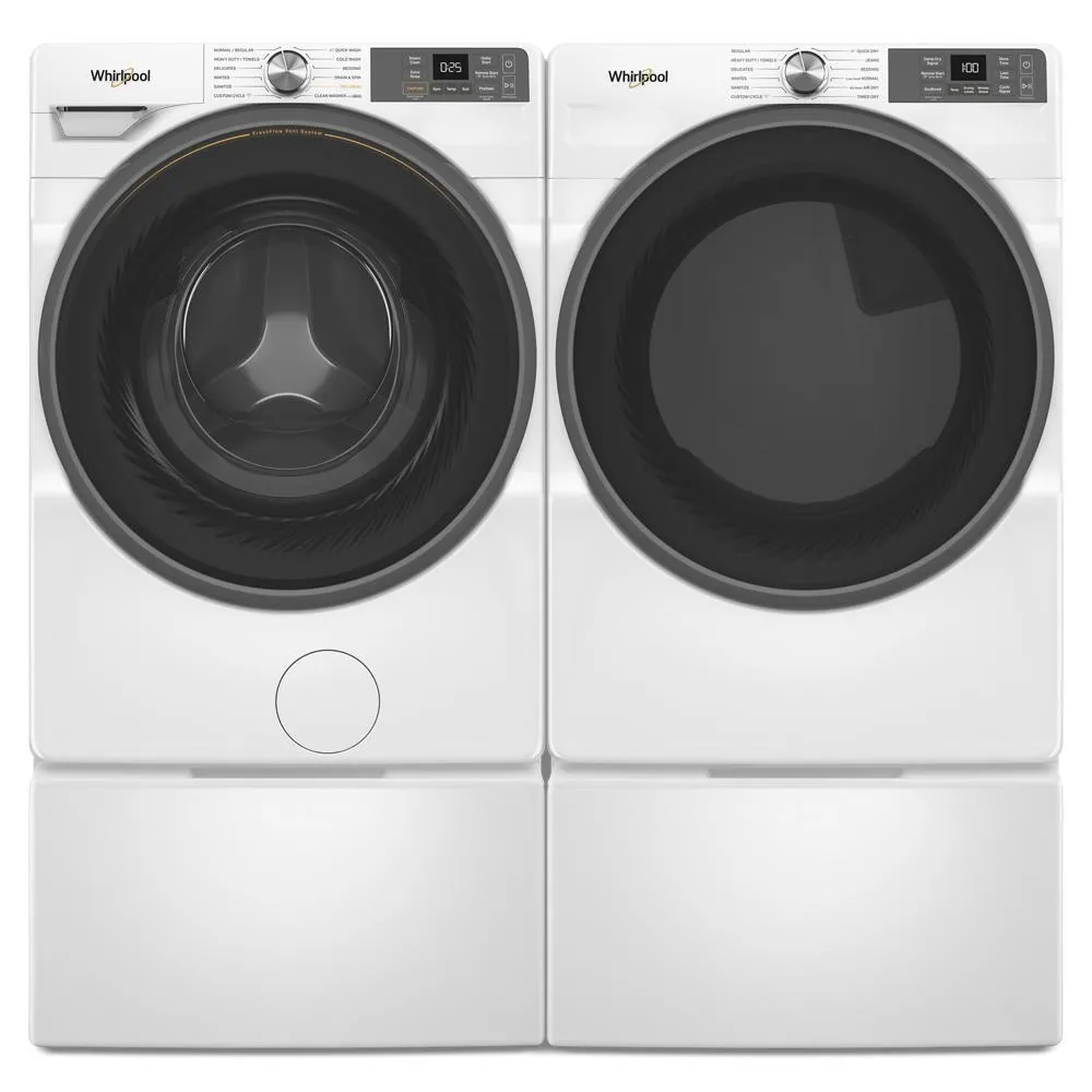 Whirlpool WGD5720RW 7.4 Cu. Ft. Smart Front Load Energy Star Gas Dryer With Wrinkle Shield&#8482; Option