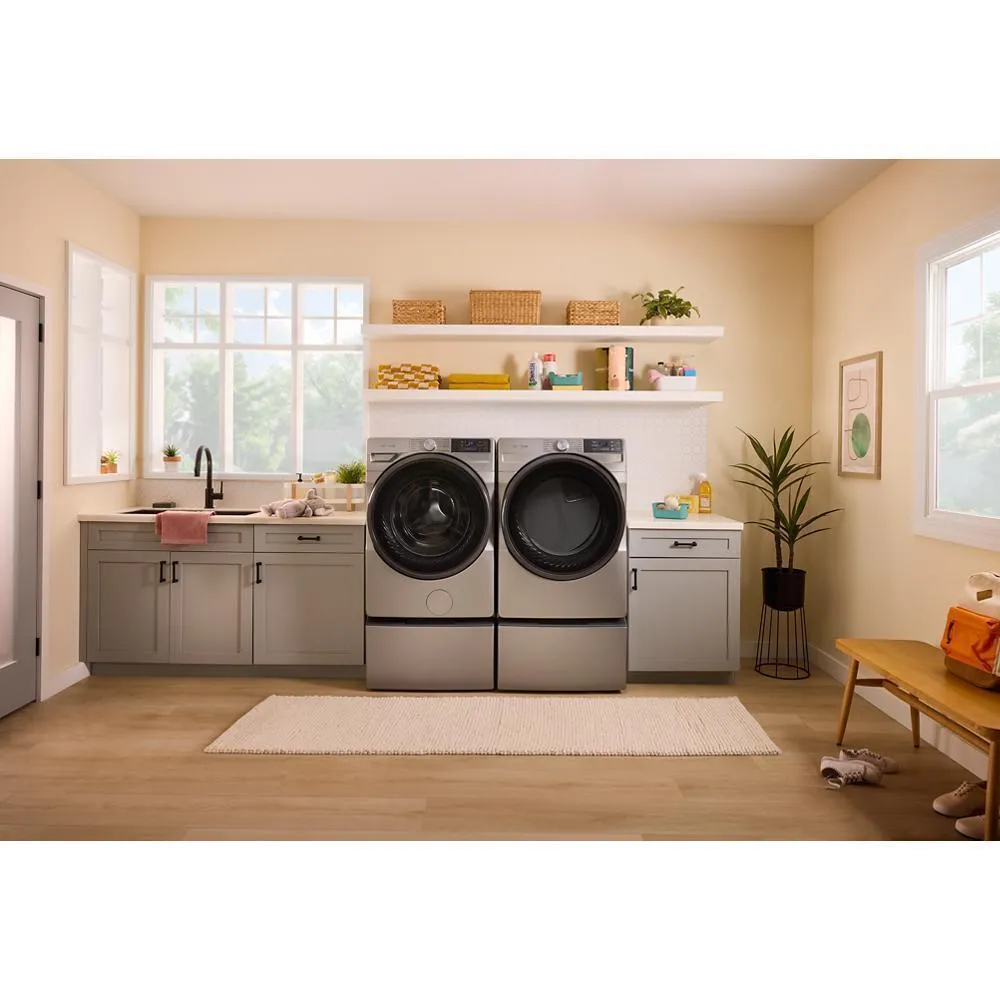 Whirlpool WGD5720RW 7.4 Cu. Ft. Smart Front Load Energy Star Gas Dryer With Wrinkle Shield&#8482; Option