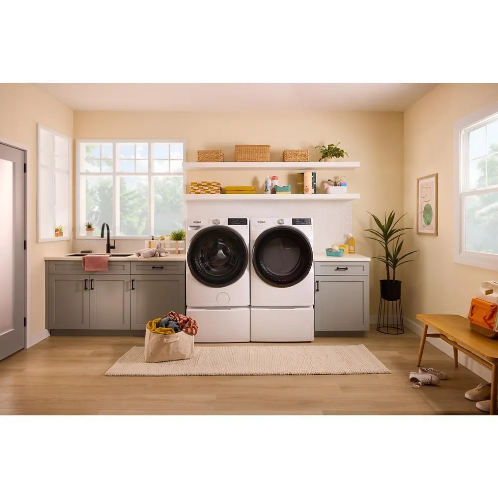 Whirlpool WGD5720RW 7.4 Cu. Ft. Smart Front Load Energy Star Gas Dryer With Wrinkle Shield&#8482; Option
