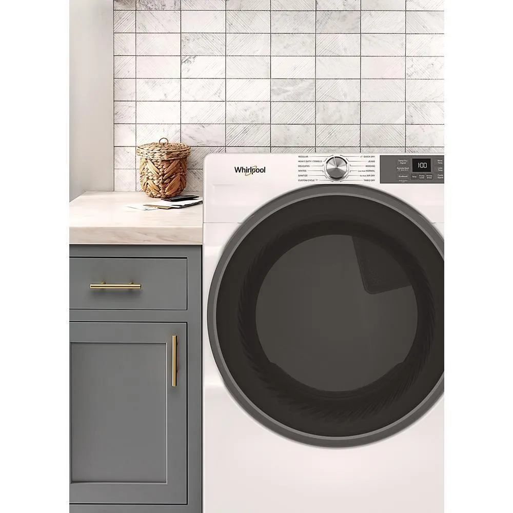 Whirlpool WGD5720RW 7.4 Cu. Ft. Smart Front Load Energy Star Gas Dryer With Wrinkle Shield&#8482; Option