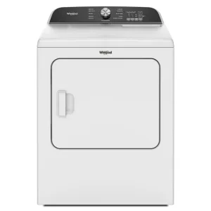 Whirlpool WGD6150PW 7.0 Cu. Ft. Whirlpool Top Load Gas Dryer With Moisture Sensor