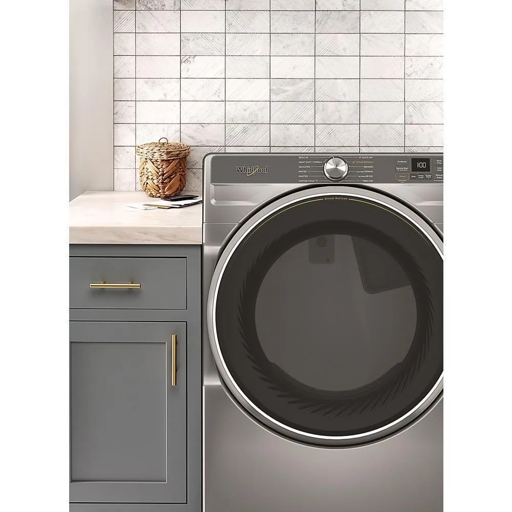 Whirlpool WGD6720RR 7.4 Cu. Ft. Smart Front Load Energy Star Gas Dryer With Steam Capabilities