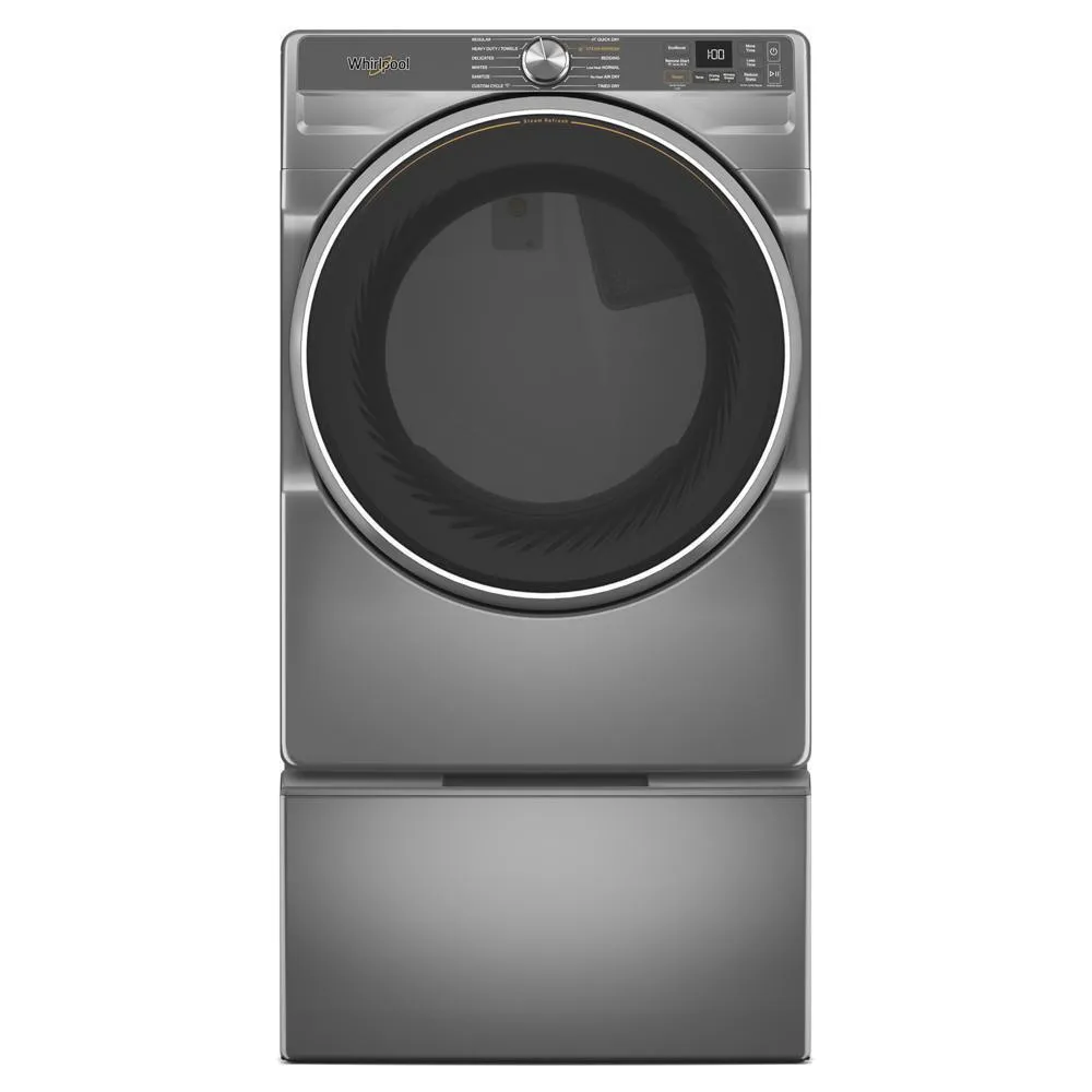 Whirlpool WGD6720RR 7.4 Cu. Ft. Smart Front Load Energy Star Gas Dryer With Steam Capabilities