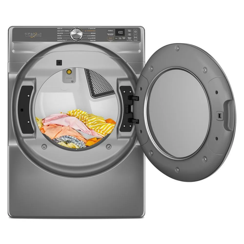 Whirlpool WGD6720RR 7.4 Cu. Ft. Smart Front Load Energy Star Gas Dryer With Steam Capabilities