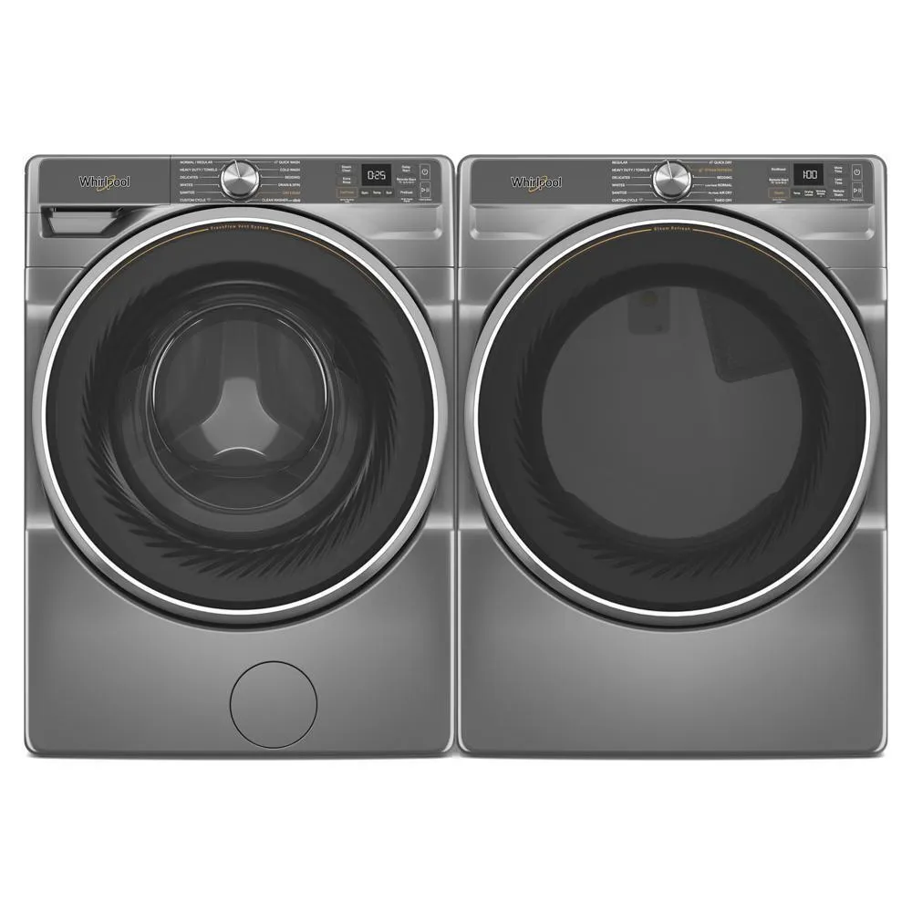 Whirlpool WGD6720RR 7.4 Cu. Ft. Smart Front Load Energy Star Gas Dryer With Steam Capabilities