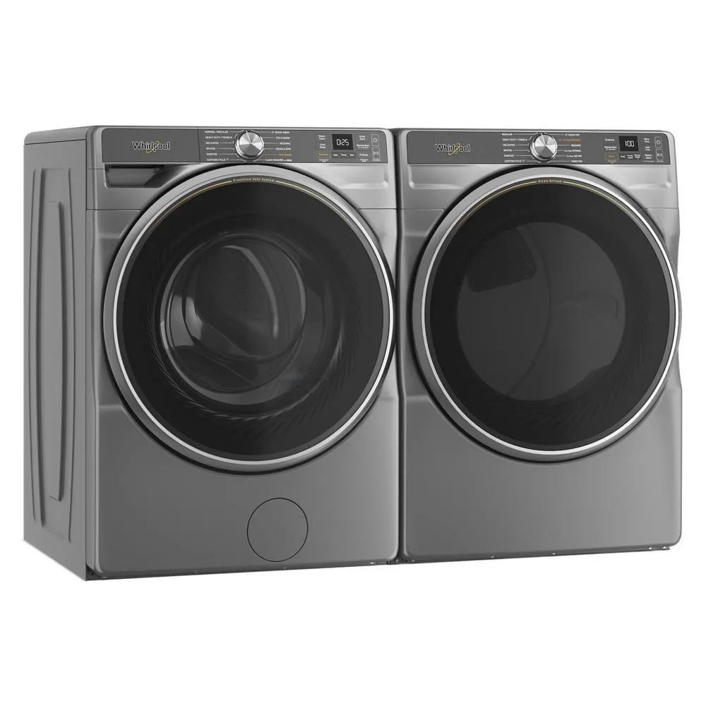 Whirlpool WGD6720RR 7.4 Cu. Ft. Smart Front Load Energy Star Gas Dryer With Steam Capabilities