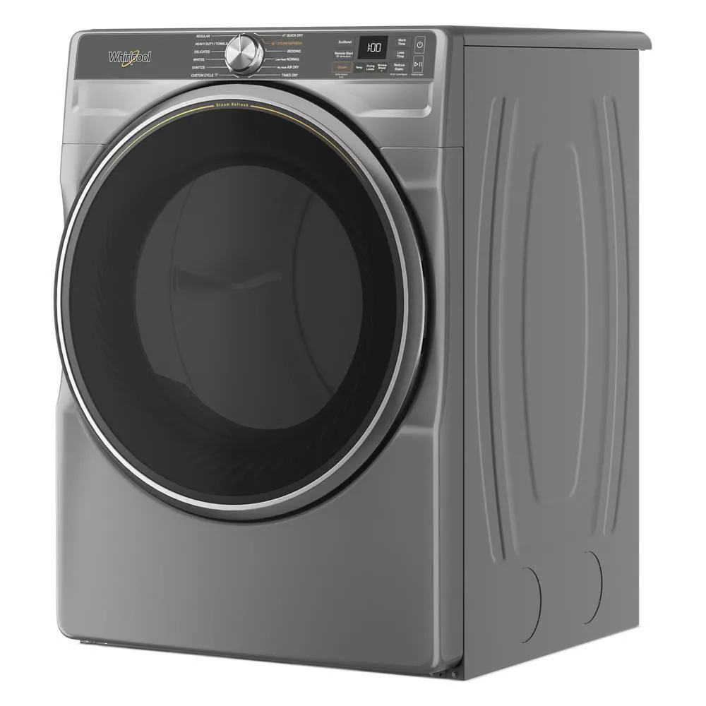 Whirlpool WGD6720RR 7.4 Cu. Ft. Smart Front Load Energy Star Gas Dryer With Steam Capabilities