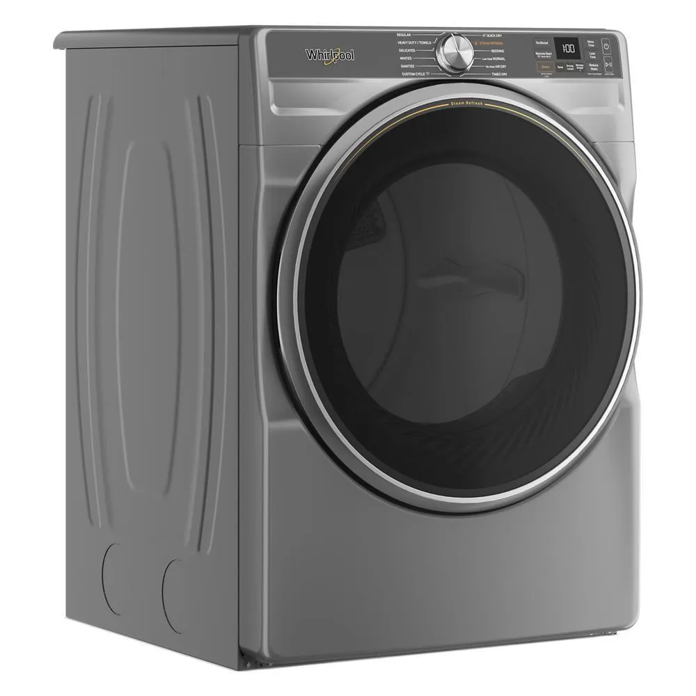 Whirlpool WGD6720RR 7.4 Cu. Ft. Smart Front Load Energy Star Gas Dryer With Steam Capabilities