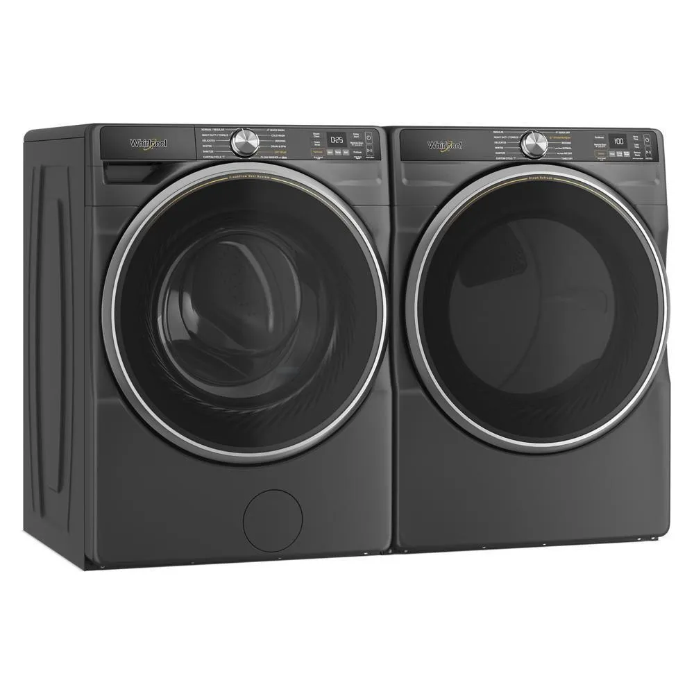 Whirlpool WGD6720RU 7.4 Cu. Ft. Smart Front Load Energy Star Gas Dryer With Steam Capabilities