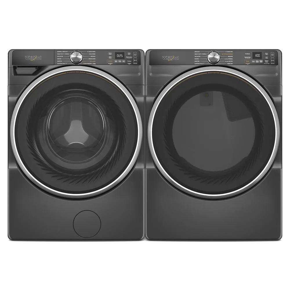 Whirlpool WGD6720RU 7.4 Cu. Ft. Smart Front Load Energy Star Gas Dryer With Steam Capabilities