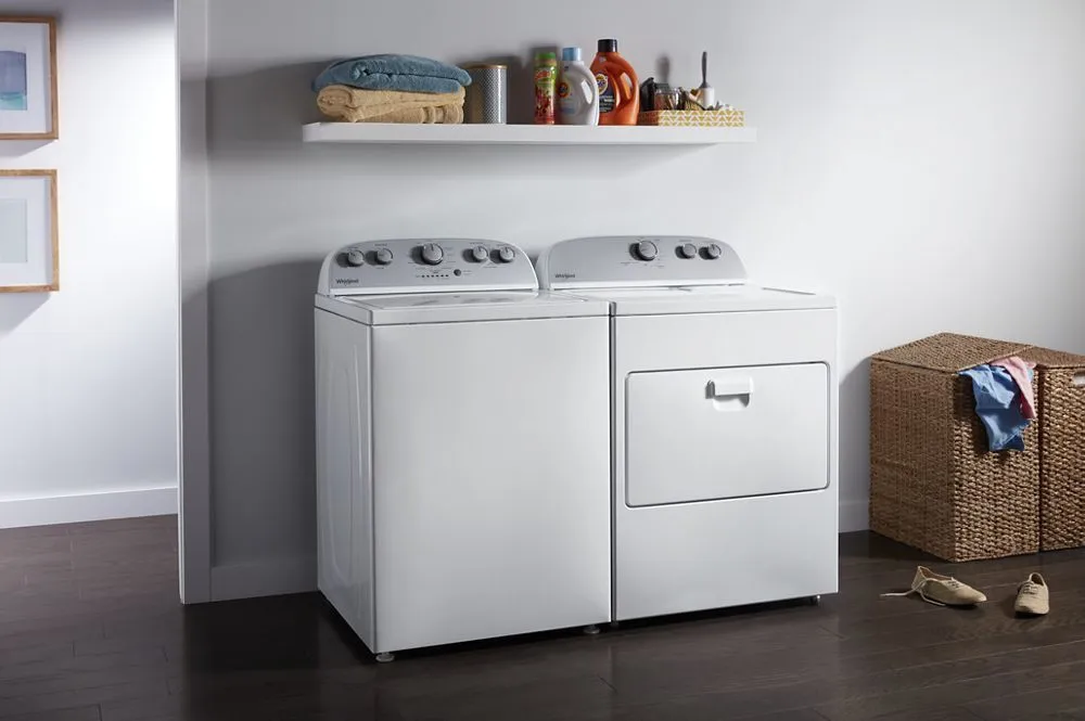 Whirlpool WTW4950HW 3.9 Cu. Ft. Top Load Washer With Soaking Cycles, 12 Cycles
