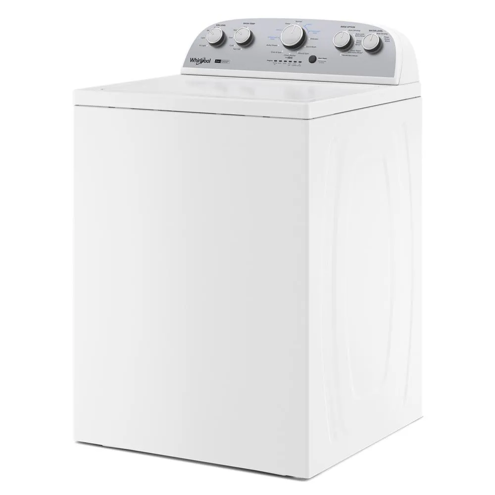 Whirlpool WTW4957PW 3.8-3.9 Cu. Ft. Whirlpool? Top Load Washer With Removable Agitator