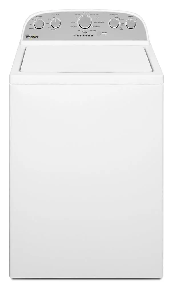 Whirlpool WTW5000DW 4.3 Cu.Ft Top Load Washer With Quick Wash, 12 Cycles