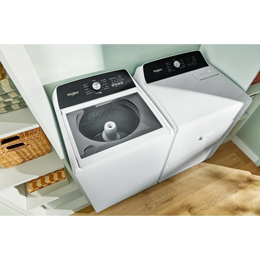 Whirlpool WTW5020SW 4.6 Cu. Ft. Top Load Impeller Washer With Built-In Faucet