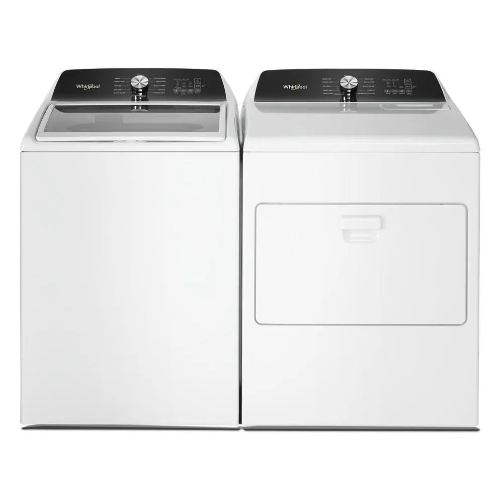Whirlpool WTW5025SW 4.5 Cu. Ft. Top Load Agitator Washer With Built-In Faucet