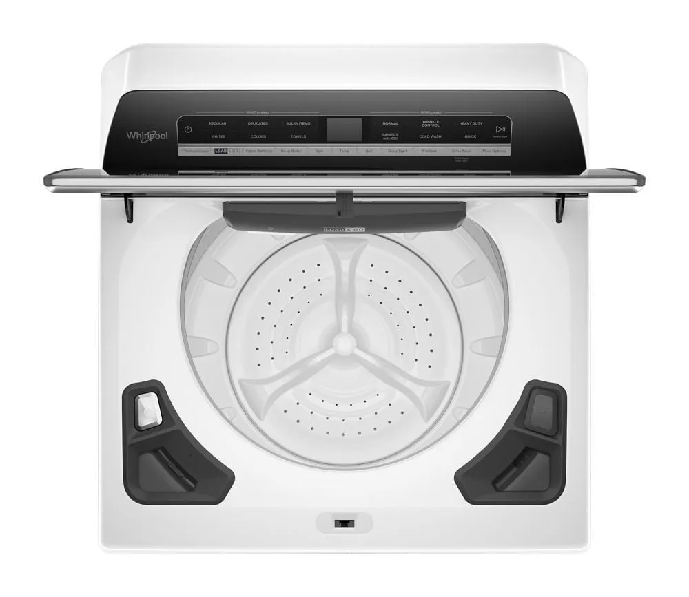 Whirlpool WTW7120HW 5.3 Cu. Ft. Smart Capable Top Load Washer