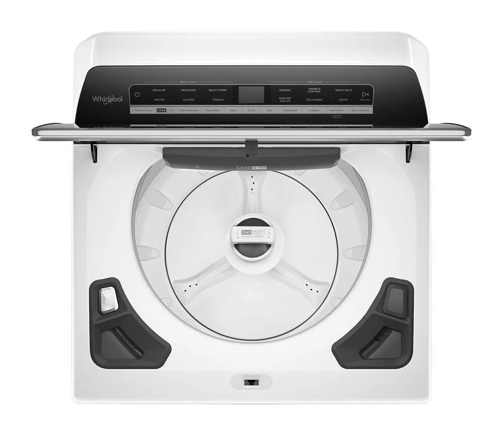 Whirlpool WTW8127LW 5.2 - 5.3 Cu. Ft. Top Load Washer With 2 In 1 Removable Agitator