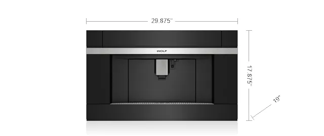 Wolf EC3050CMB 30" M Series Contemporary Coffee System