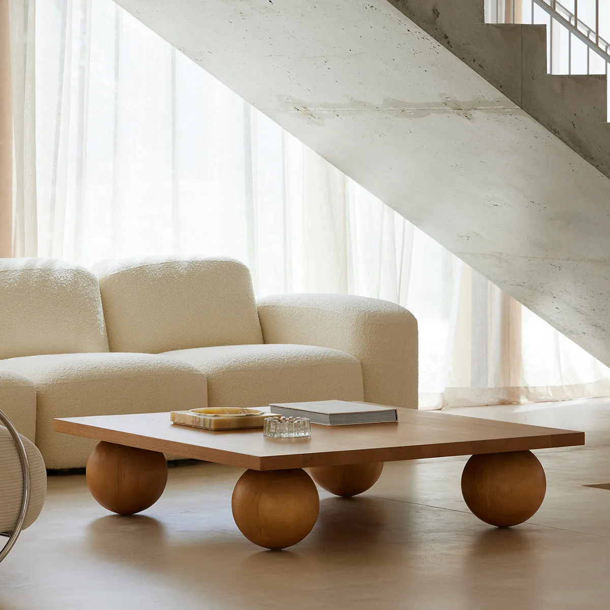 Yoko Square Coffee Table (Oak Natural)