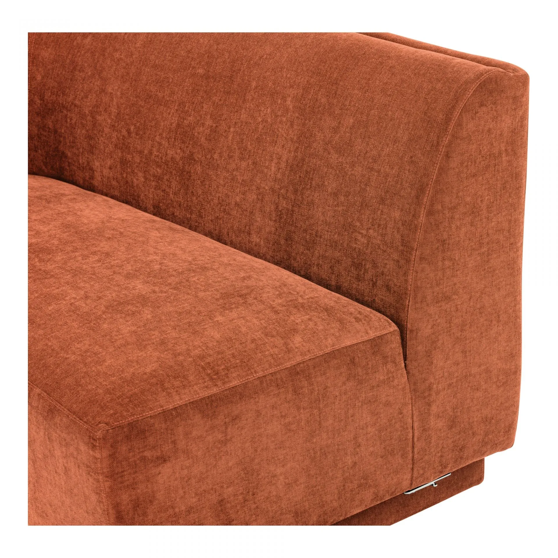Yoon 2 Seat Sofa Left Fired Rust