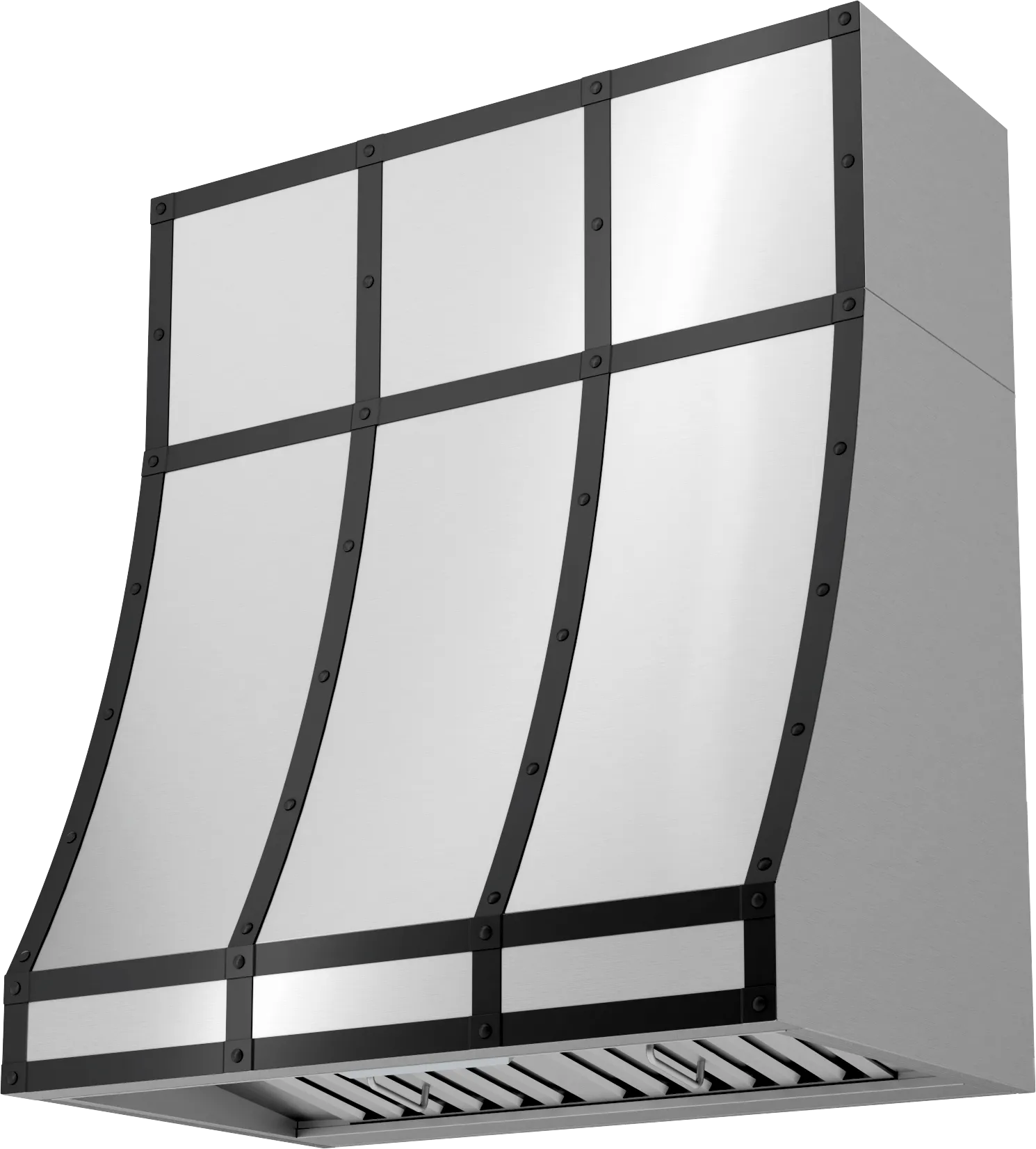 Zephyr BKDC13612AMB Duct Cover Banding Kit, 36In X 12In, Matte Black